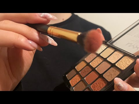 Lofi asmr🎧applying your makeup directly on camera lens📷no talking & no tapping 