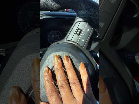 ASMR Car Nail Tapping  #asmr #asmrsounds #asmrnailtapping