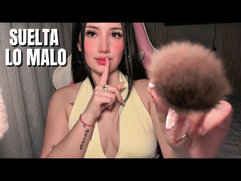 ASMR para soltar lo malo ✨💛 | limpieza energética y mini spa 