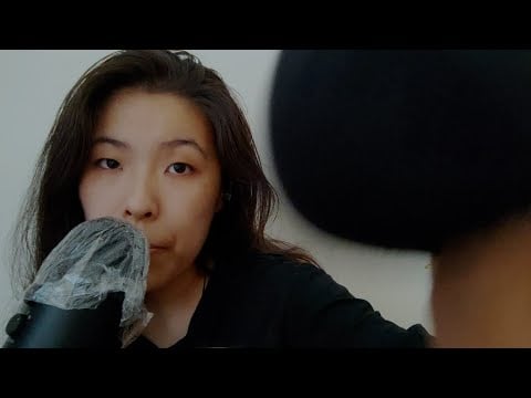 ASMR Mic Cover Triggers 🧠 Searching Pumping Brain massage