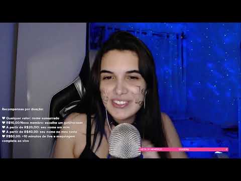 ASMR LIVE: PRA QUEM PRECISA DORMIR RÁPIDO!