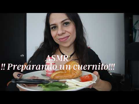 ASMR en Español | Preparándome un cuernito