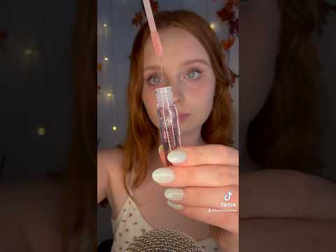 ASMR Applying Lip Plumping Gloss To You