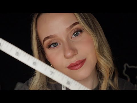 ASMR Detailed Measurements Of Your Face | Personal Attention, Whispered