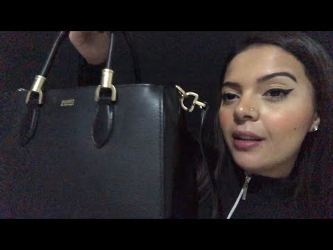 ASMR O QUE TEM NA MINHA BOLSA?