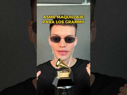 #ASMR POV: VAS A LOS GRAMMYS  Y TE MAQUILLO  #grammys #shorts #asmrvideo