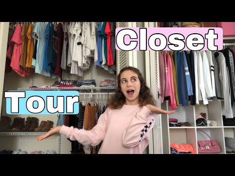 CLOSET TOUR(double closets😉)