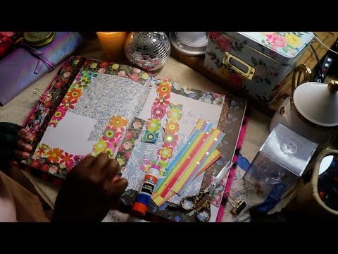 Two Hours | Scrapbooking Journaling 7 ASMR Chewing Gum