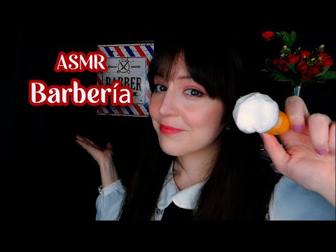 ⭐ASMR [Sub] Barbería Relajante, Roleplay en Español (Soft Spoken, Binaural)