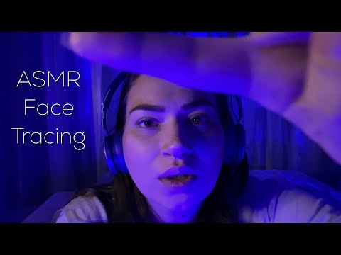 ASMR Face Tracing and Brushing-Yours and Mine