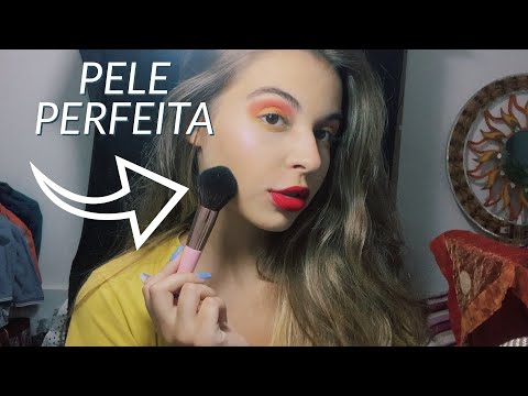 ASMR ME MAQUIANDO E TESTANDO PRODUTOS NOVOS