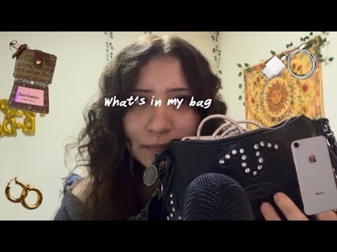 ASMR QUE HAY EN MI BOLSA ED HARDY 
