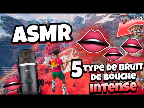 ASMR Français • 5 TYPES DE BRUITS BOUCHES LES PLUS INTENSES POUR TE METTRE K.O ✨️😴