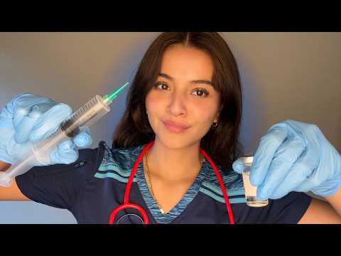 ASMR real medical assistant rooms you| A soft-spoken role-play (personal attention doing procedures)