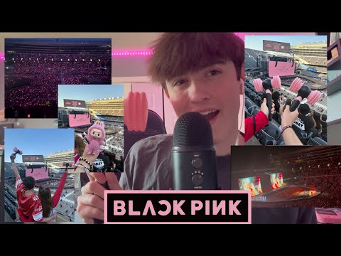 ASMR I went to the BLΛƆKPIИK concert 🖤🩷 | whisper ramble 