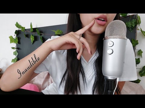 ASMR | INAUDIBLE RELAJANTE 🥱