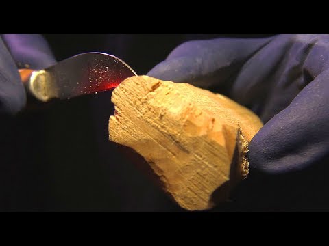 Wood Carving Without Speaking Human (ASMR)