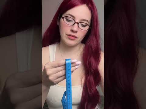 Full video today on my channel #measurement #roleplayasmr #asmrsounds
