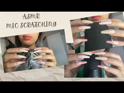 ASMR MIC SCRATCHING 