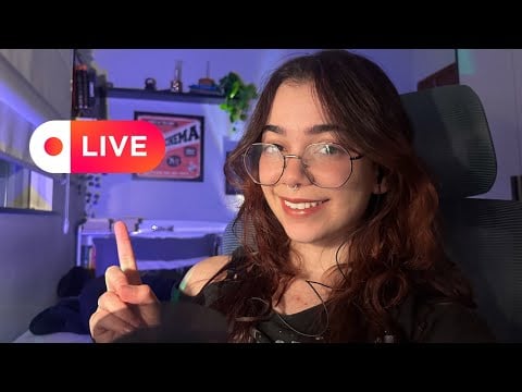 🔴LIVE ASMR | Gatilhos para relaxar antes do jogo e amanhã