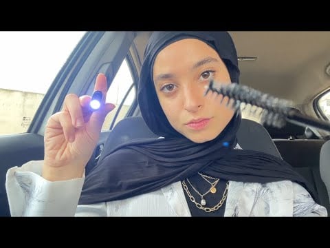 ASMR Fast and Aggressive Lofi Personal Attention| Fall🍁 ASMR in the car #2