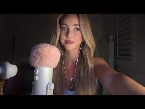 my first time trying asmr mouth sounds | lip gloss application on you 💄 