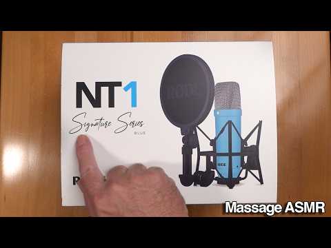 ASMR Unboxing Rode Nt1 Signature - Whitenoise Edition 1/20 - No Talking