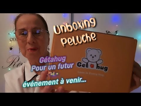 Asmr français (voix normale) Unboxing Gétahug , pour un futur événement à venir......