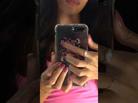 ASMR TAPPING NO CELULAR ✨