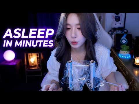ASMR Most Brain Melting Ear Cleaning Triggers 😴 Helicopter, Ponytail Hair & Mouth Sounds / 4Hr