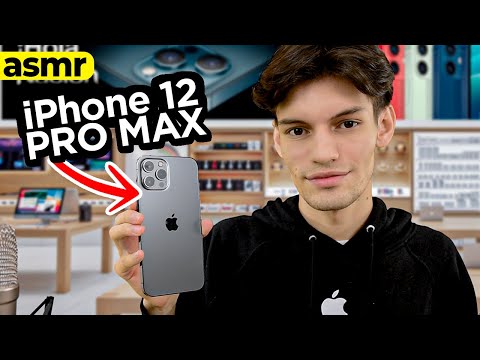 ASMR Vendedor del IPHONE 12 PRO MAX - ASMR Español - mol asmr