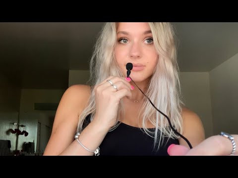 ASMR| Unpredictable Trigger Words/ Repetitive Whispering/ Hand Movements