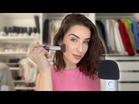 ASMR | Doing My Makeup + Gum Chewing