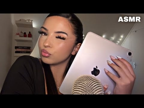 #ASMR - SOIRÉE SUR L’IPAD (avec mes talents de dessin) 😴