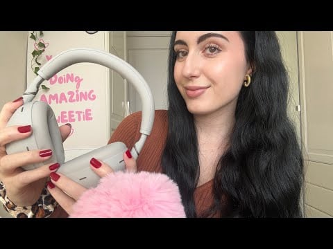 ASMR ~ UNBOXING THE SONY WH‑1000XM6 HEADPHONES 🎧 #asmr 