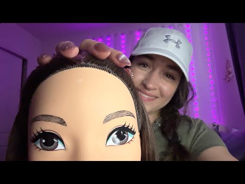💁🏻‍♀️ ASMR Hair Play With Hannah! | Whispered | ASMR With Nails | 💅🏼 Let's Play With Hannah's Hair