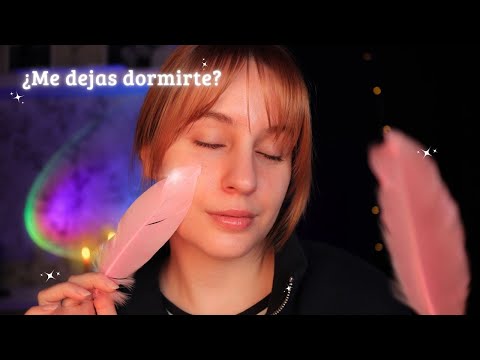 ASMR 🩵 ¿Puedo CALMARTE en esta NOCHE lluviosa? 💦 (relajante y cosquilloso)