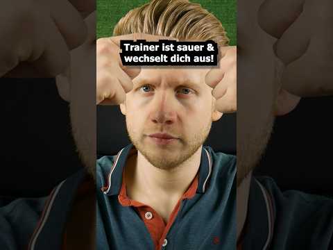 Trainer ist sauer & wechselt dich aus! #asmr