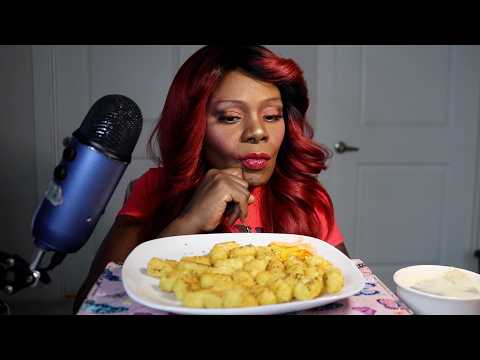 Potato Tots EWM ASMR Eating Sounds.