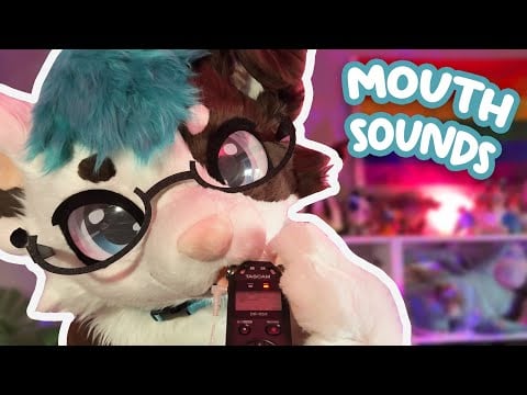 [Furry ASMR] Pupper noms and licks your ears 🐶