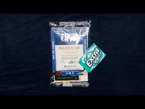 WHOLE FOOD GOODIE BAG ASMR CRINKLING SOUNDS