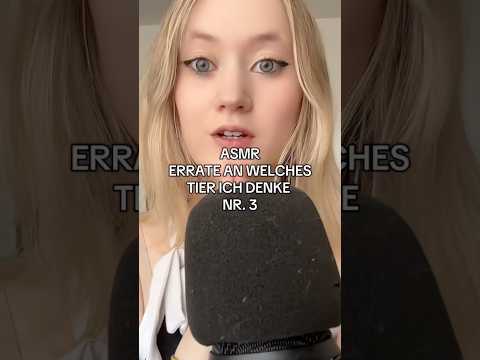 Wer weiß es? #asmr #mouthwhisper #fabricscratching