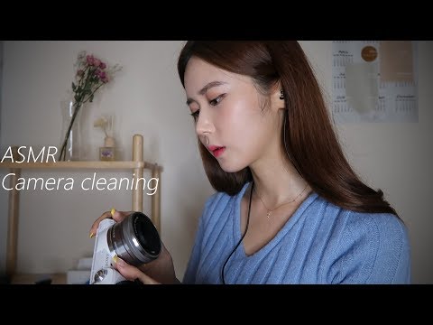 ASMR(SUB)카메라 청소 상황극/Camera Cleaning asmr(visual triggers)