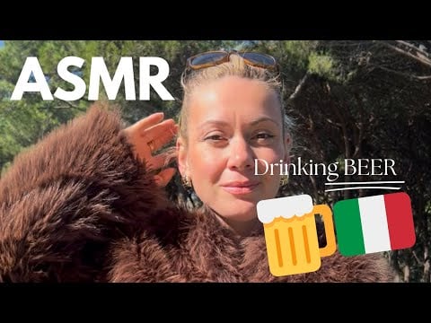 ASMR: testing Italian beer in Italy! 😍🍺