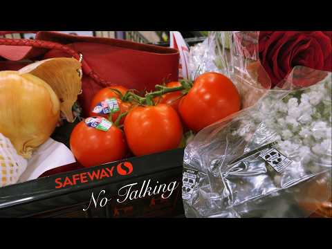 ASMR Grocery Day! Shopping Walmart & Safeway! (No Talking Version)