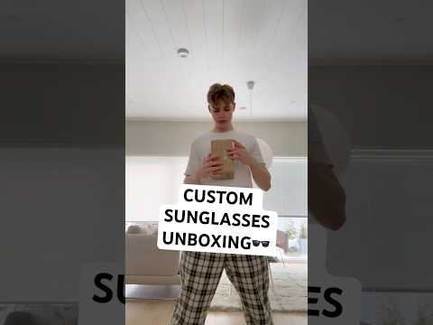 ASMR │ Unboxing CUSTOM Oakley Sunglasses🕶️ #asmr #asmrunboxing #oakley #oakleysunglasses