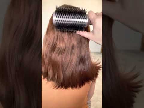 A Relaxing ASMR Real Person Hair Brushing #shorts