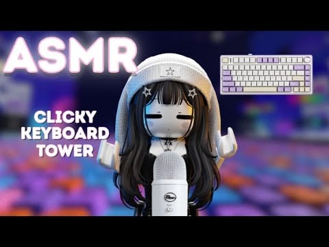 Roblox ASMR ~ 💤 Clicky Keyboard Tower 💤