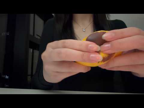 1 hr crunching pudding asmr ୭˚.°⋆･