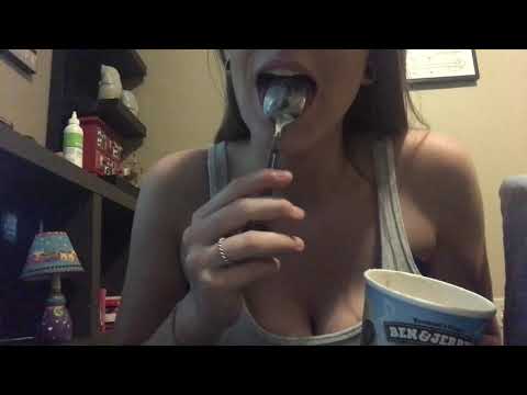 ASMR Batra | Relaxing Mouth Sound Eating Ice Cream Till Sleep